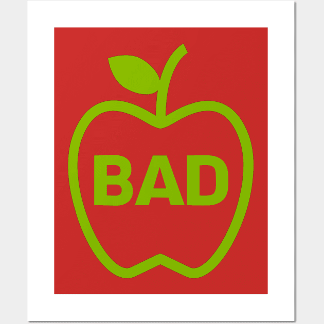 Bad Apple Wall Art by Wyrd Merch